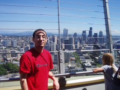 Greetings from  the Space Needle!